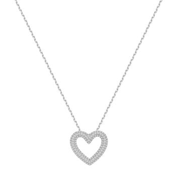 Brosway Colier din argint pentru femei Inimă Infinite White Fancy FIW131