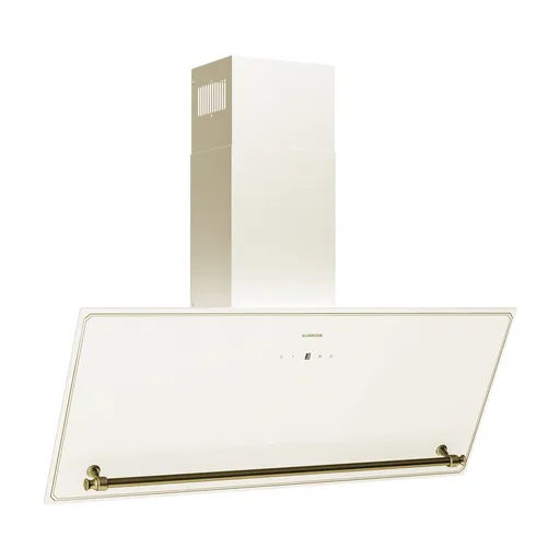 Klarstein Victoria hotă înclinată, 90 cm, debit de aer 336 m³/h.