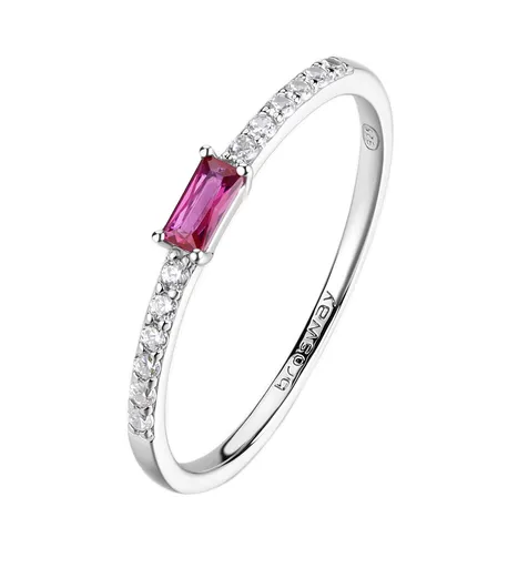 Brosway Inel frumos din argint cu zirconiu cubic Fancy Passion Ruby FPR143 56 mm