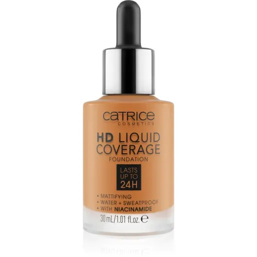 Catrice HD Liquid Coverage make up culoare 082 Warm Caramel 30 ml