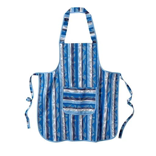 Șorț cu dungi și bavetă