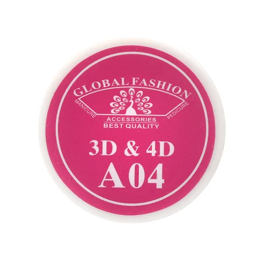 Gel Plastilina 4D Global Fashion, Roz 7g, A04
