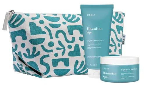 PUPA Milano Set cadou pentru îngrijirea corpului Hawaiian Spa Kit