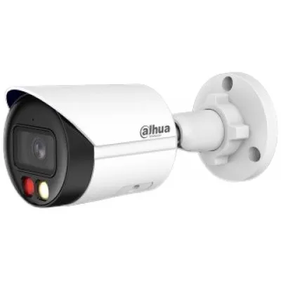 Camera Bullet Dahua IPC-HFW2649S-S-IL-0360B, 6 MP, lentila fixa 3.6 mm, Smart Dual Light (IR/LED 30m), WDR 120 dB, WizSense, microfon, PoE, IP67