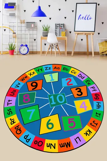 Covor, Lodra, Poliester, Multicolor