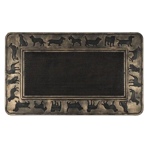 Covoraş intrare exterior, Câini, 45 x 75 cm