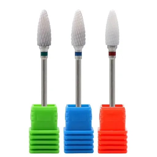 Set 3 Bituri (Capete) Freza Ceramice, Duritate Medie, Fina si Dura - 13102455