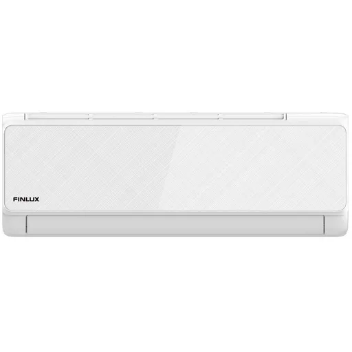 Aparat de aer conditionat inverter Finlux 12LIE55BE, 12000 BTU, 30 m², Incalzire exterior, Suflare 4D, Functionare la -25°C, Alb