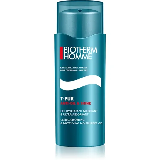 Biotherm Homme T-Pur Anti-oil & Shine Gel gel hidratant matifiant 50 ml