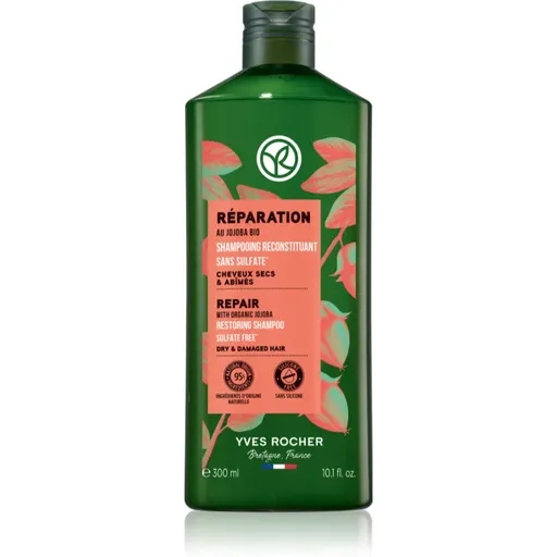 Yves Rocher Réparation sampon pentru regenerare with Organic Jojoba 300 ml