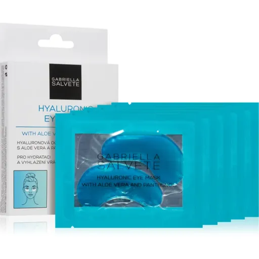 Gabriella Salvete Eye Mask Hyaluron masca pentru ochi impotriva ridurilor, cearcanelor si a foliculilor 5 buc