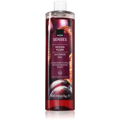 Avon Senses Spiced Plum gel de duș 500 ml