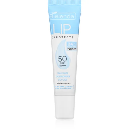 Bielenda Lip Protect Protective Moisturising Lip Balm SPF50 with Hyaluronic Acid Balsam de buze hidratant 10 g