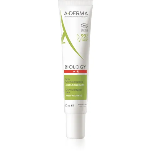 A-Derma Biology A.R. Anti-Redness îngrijire calmantă pentru piele sensibila cu tendinte de inrosire 40 ml