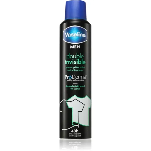 Vaseline Double Invisible Men spray anti-perspirant pentru barbati 250 ml