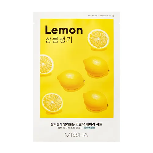 Missha Mască cu extract de lămâie Lemon (Airy Fit Sheet Mask) 19 g