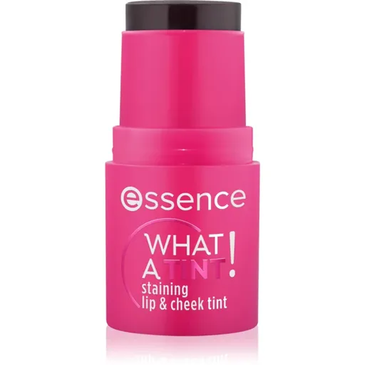 essence WHAT A TINT! fard multifuncțional, pentru buze și obraz culoare 10 Raspberry Vibes 5 g