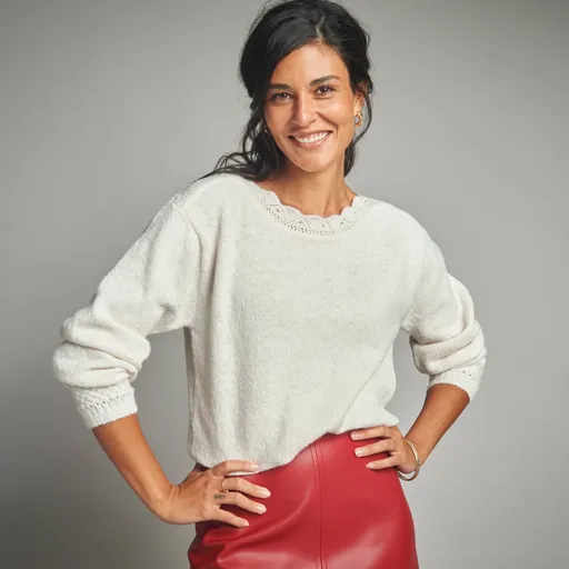 Pulover cu guler tip barcă