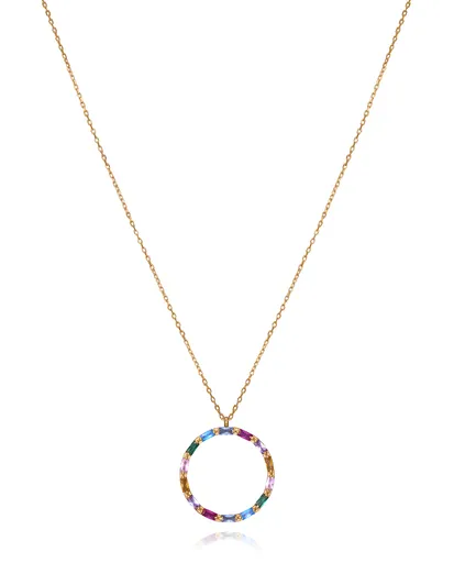 Viceroy Colier minunat placat cu aur cu pietre de zircon Elegant 13089C100-39