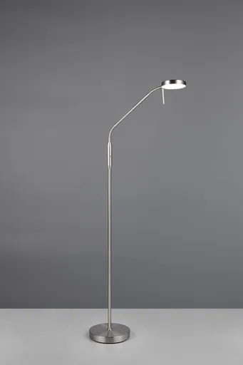Lampadar Moreno, RL, 22x11x160.5 cm, 3W, 1x SMD, metal, nichel mat