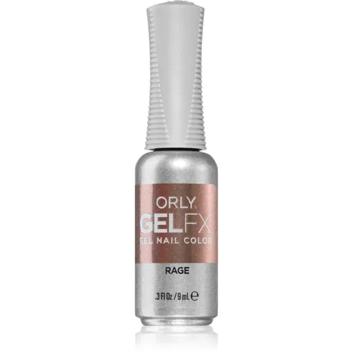 Orly Gelfx Gel unghii cu gel folosind UV / lampă cu LED culoare Rage 9 ml