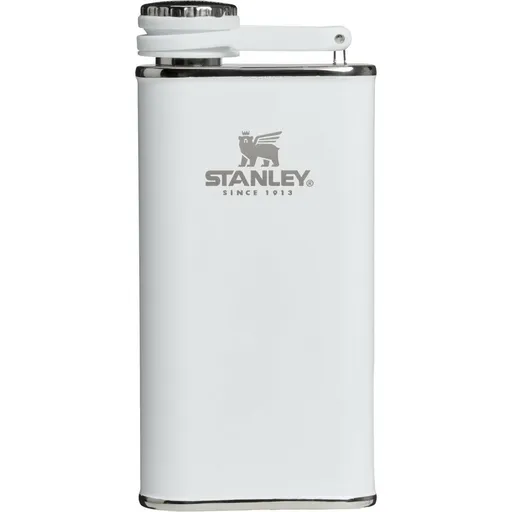 Stanley Placatka Easy-Fill Wide Mouth Flask 230 ml Frost Gloss, alb