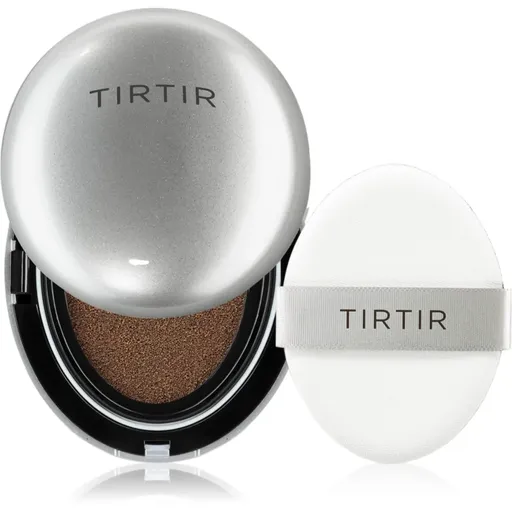 TIRTIR Mask Fit Aura Cushion fond de ten hidratant, în burete pentru o piele mai luminoasa culoare 51N Fudge 18 g