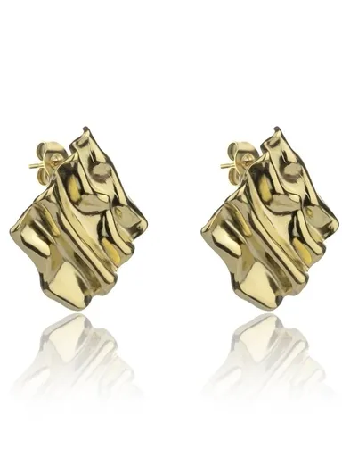 Marc Malone Cercei fashion din oțel, placați cu aur MCE24015G