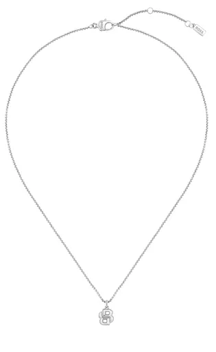 Hugo Boss Colier decent din oțel pentru femei Double B 1580697