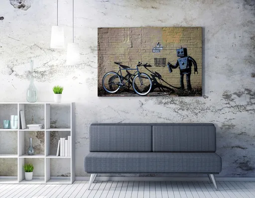 Tablou decorativ, WY19 (70 x 100), Canvas imprimat, Multicolor