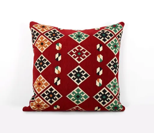 Perna, Esmeli v3, 50x50 cm, Rosu