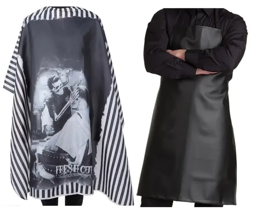 Set Kit Barbero Pelerina Tuns Fresh Cut  + Sort Frizerie Profesional