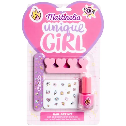 Martinelia Super Girl Nail Art Kit Set de manichiură pentru copii