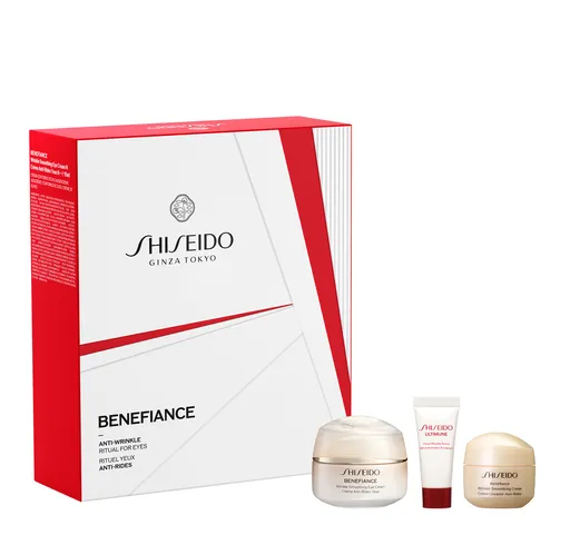 Shiseido Set cadou Benefiance Anti-Wrinkle Ritual for Eyes Set