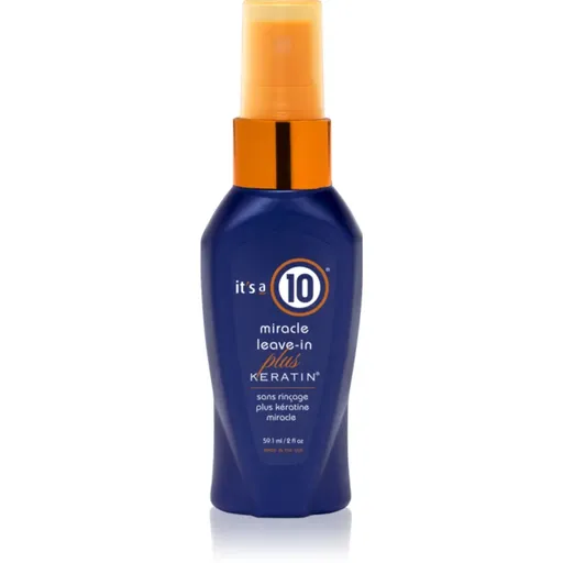 it's a 10 Plus Keratin Miracle Leave-in balsam (nu necesita clatire) Spray 59.1 ml