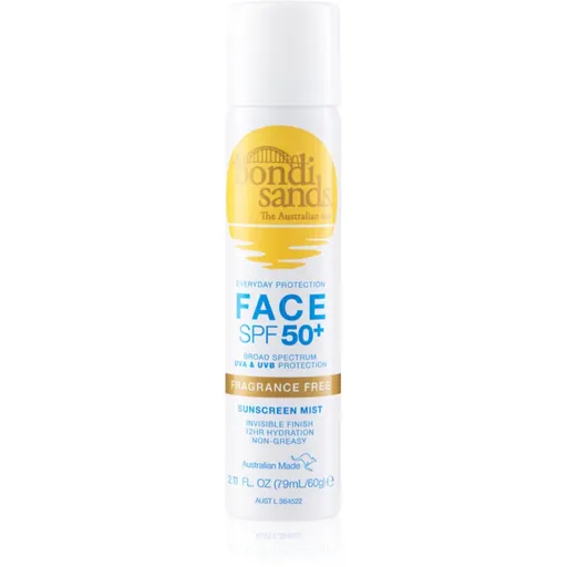 Bondi Sands SPF 50+ Face Fragrance Free aburi de protecție faciale SPF 50+ 60 g