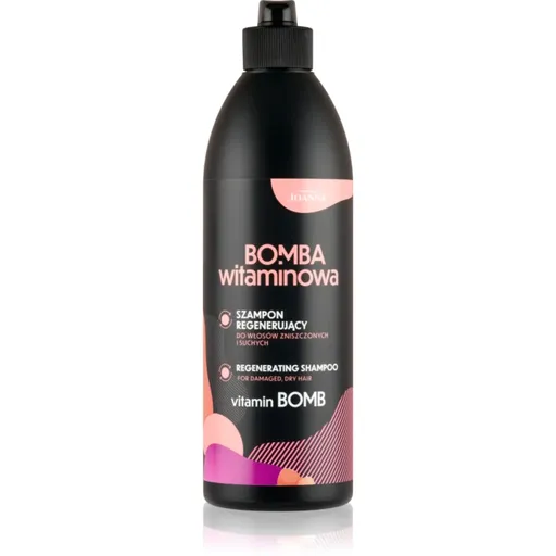 Joanna Vitamin Bomb Regenerating Shampoo sampon pentru regenerare pentru păr uscat și deteriorat 500 ml