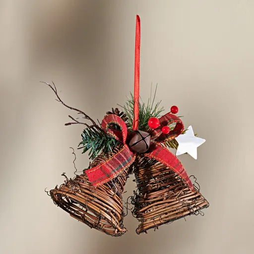 Decorațiuni suspendate "Clopote de ratan"