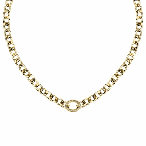 Morellato Colier fermecător placat cu aur cu cristale Intrecci SAZC01