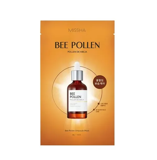 Missha Mască de față revitalizantă Bee Pollen (Ampoule Mask) 30 g