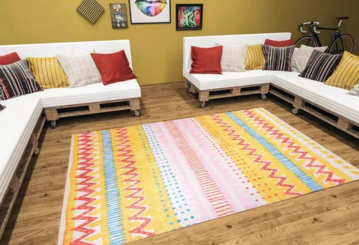 Covor, Ada Gönül Chenille AL 387, 140x190 cm, Multicolor