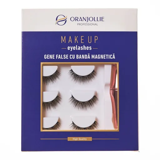 Gene False cu Tus Magnetic Set 4 Perechi Oranjollie 004