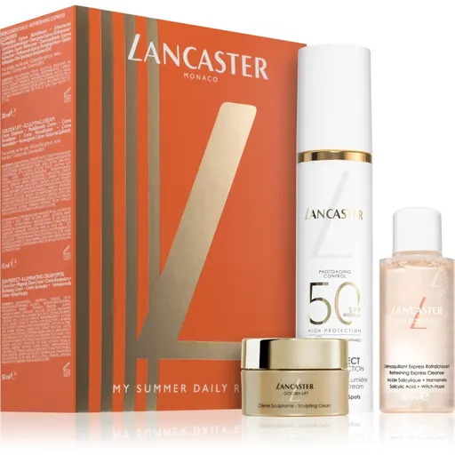 Lancaster Skin & Sun Daily Routine set cadou pentru o piele perfecta