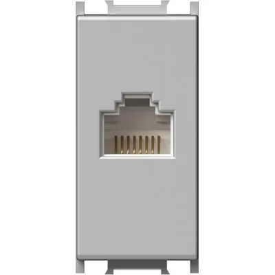 Modul Priza date cat.6 SCH KSRJ45 8/8 1M , TEM Modul TEM-KM39ES-U