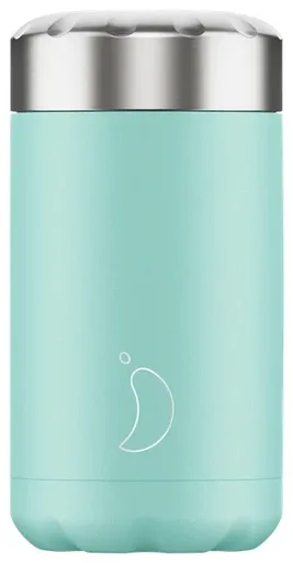 Termos pentru mâncare Chilly's Bottles - verde pastel 500 ml, colecția Original