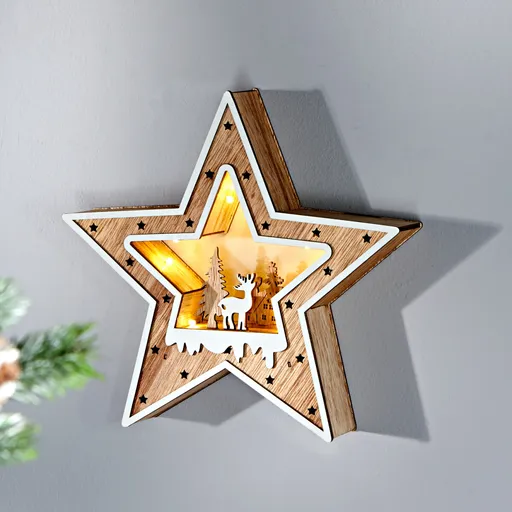 Stea din lemn Imagine din pădure