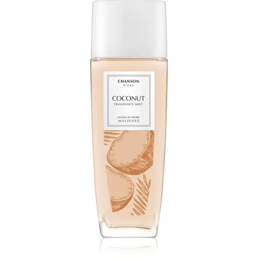 Chanson Chanson d'Eau Les Eaux Du Monde Coconut spray pentru corp pentru femei 75 ml