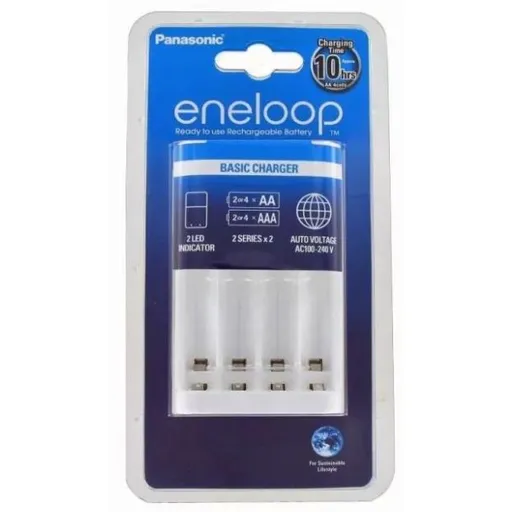 Incarcator Basic Eneloop Panasonic AA R6/AAA R3 Ni-MH BQ-CC51E (nu include acumulatori)