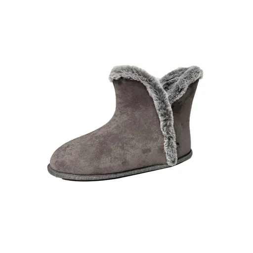 Papuci de casă Isotoner din blană artificială