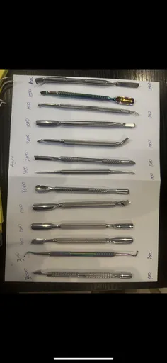 Spatula pentru manichiura Global Fashion P-007